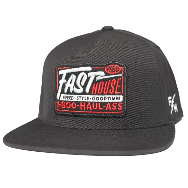Fasthouse Toll Free Hat Black