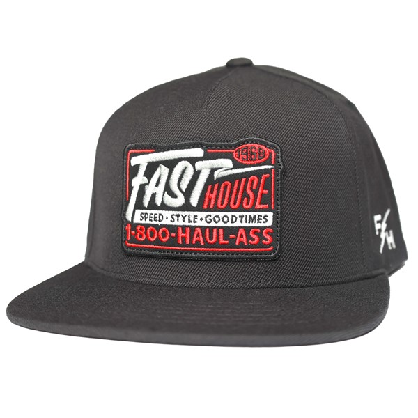 Fasthouse Toll Free Hat Black - Image 1