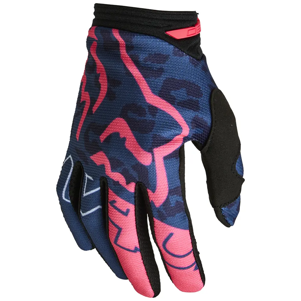 Fox 180 Skew Motocross Gloves Ladies Dark Indigo