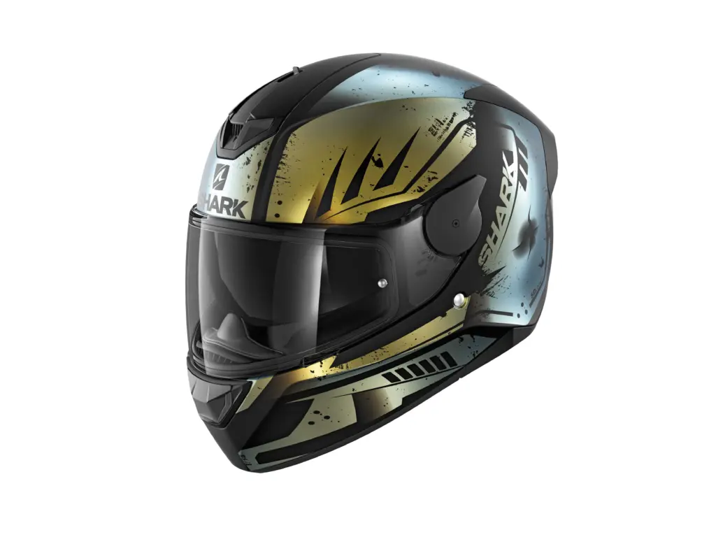 Shark D-Skwal 2 Dhaekov Road Helmet Matte Black/Green