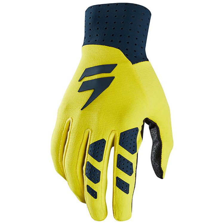 Motocross Glove 3lue Air Navy/Yellow - Image 1