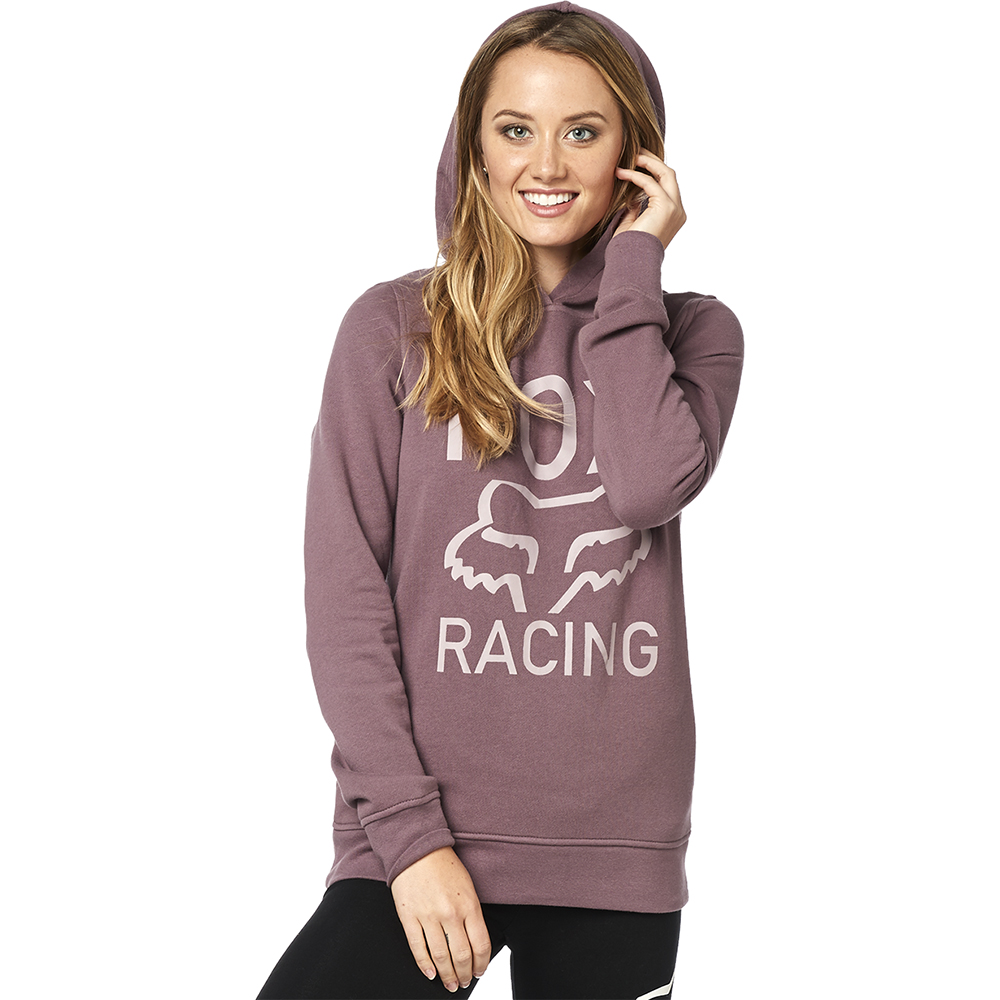 Hoodie Fox Established Pullover Ladies Purple - Image 2