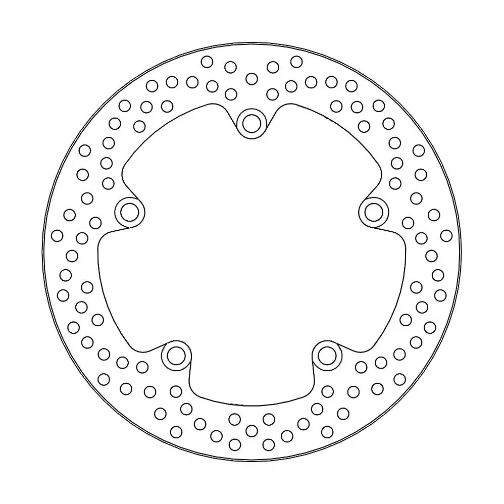 BRAKE DISC REAR MOTO MASTER HALO YAMAHA MT07 MT09 14-21 MT07 MOTO CAGE MT09 SPORT TRACKER 15-17