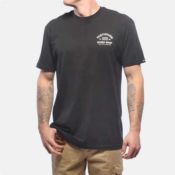 Fasthouse Cobalt SS Tee Black - Image 5
