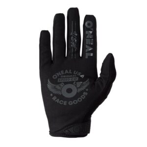 Motocross Gloves Oneal Bullet Black/White - Image 2