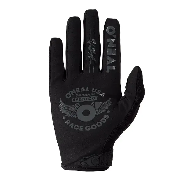Motocross Gloves Oneal Bullet Black/White