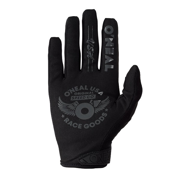 Motocross Gloves Oneal Bullet Black/White - Image 2