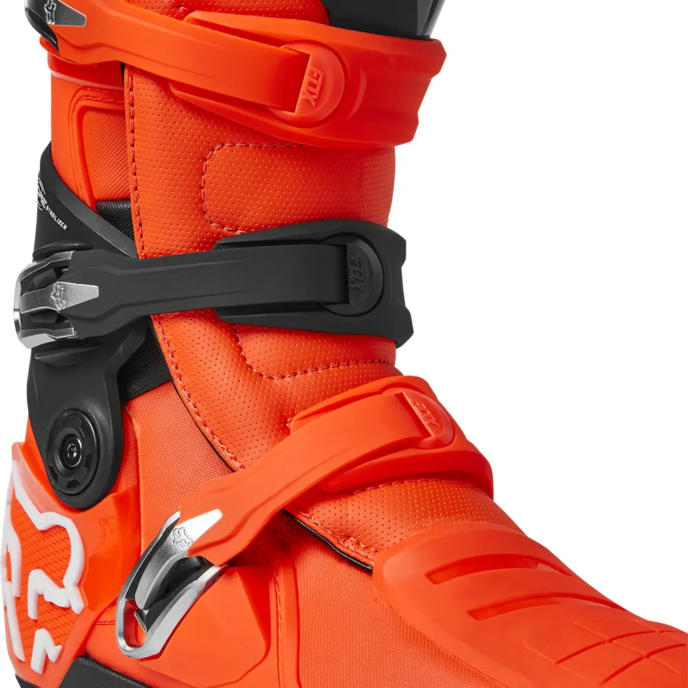 Fox Motion Motocross Boots Flo Orange