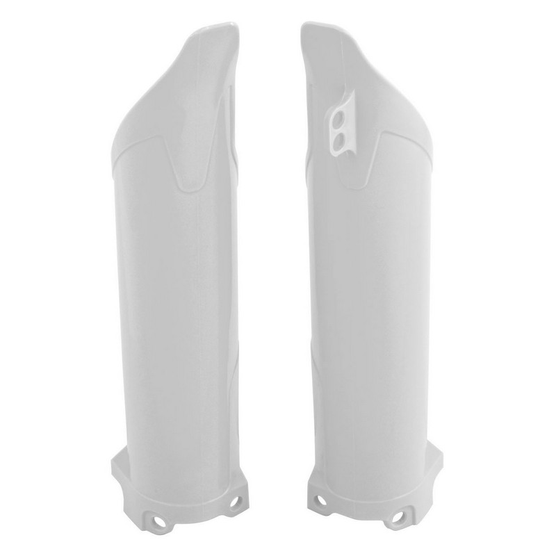 FORK PROTECTORS - GUARDS RTECH KX250F 09-16 KX450F 09-15 WHITE - Image 1