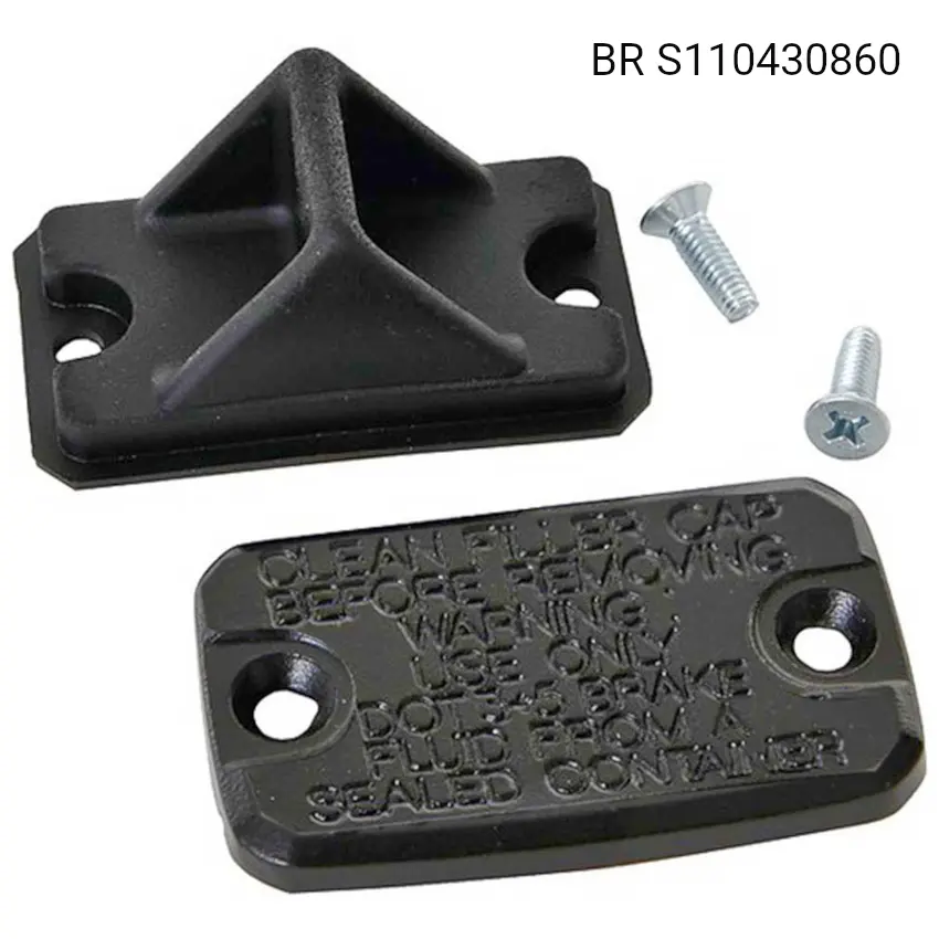 RESERVOIR CAP SET '90s RECTANGULAR MASTER CYLINDER CLUTCH/BRAKE