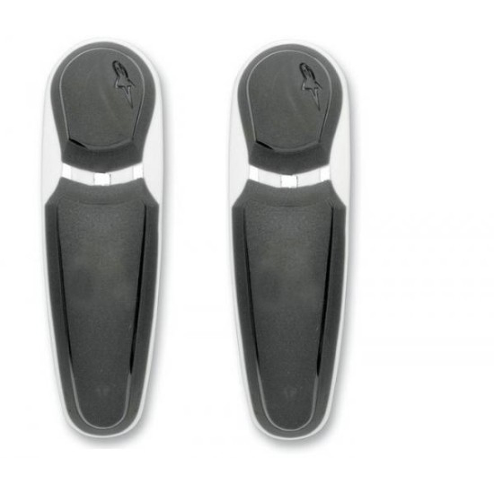 Alpinestars S-MX Plus Toe Slider Black/White AS02 Type 115mm Long - Image 1