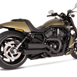 SLASH-CUT BLACK HARLEY VRSC VR2 VRSCR '05-07 VRSC VR1 VRSCD '05- - Image 4