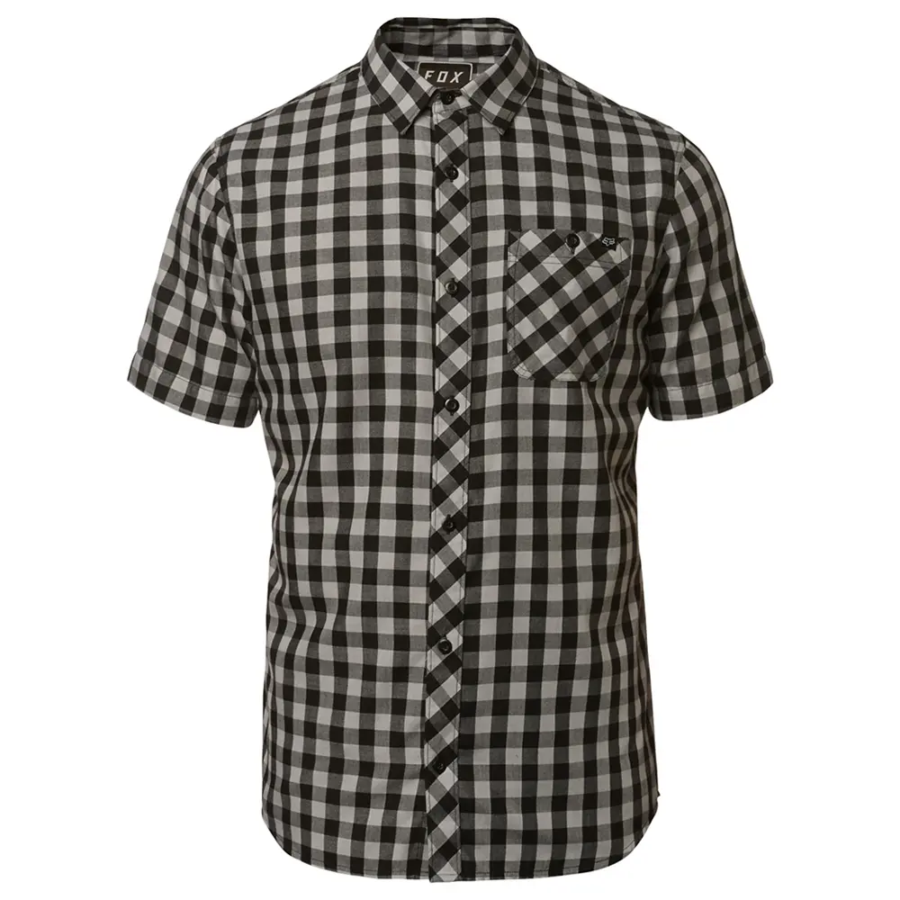Shirt Fox Troubled Mind Woven Black/Grey