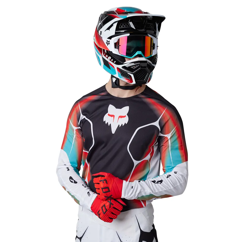 Fox 360 SYZ Motocross Jeresy Black/White