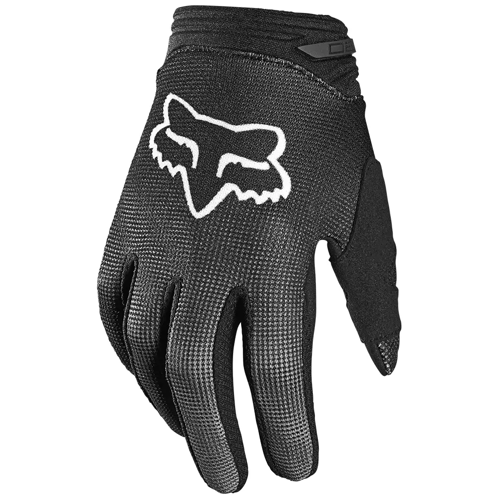 Gloves Fox 180 Oktiv Youth Girls Black/White