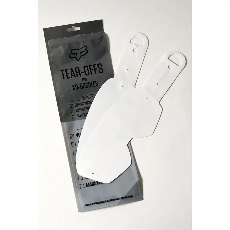 Tear-Offs Fox Airspace/Main VLS Laminated - 20 Pack
