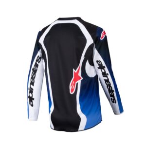 Youth Racer Wurx Jersey Blue/Black M - Image 2