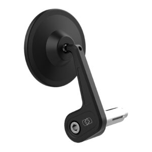 Oxford Street Billet Allot Bar End Mirror Right Black - Image 1
