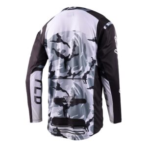 Troy Lee Designs GP Pro Blends Camo Motocross Jersey Black / White - Image 2