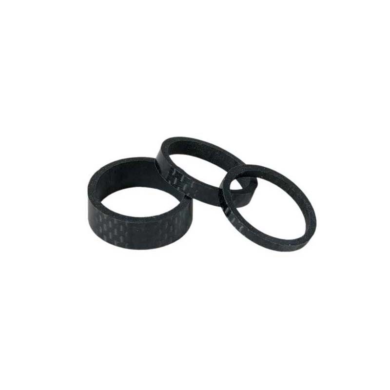 FLY BMX CARBON SPACERS 1 1/8" 3 PACK - Image 1
