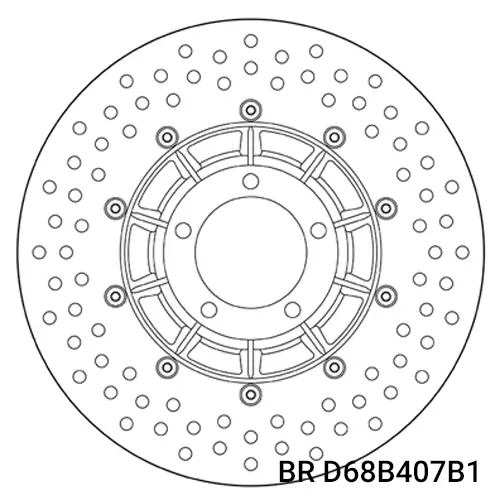 FRONT DISC BMW R100