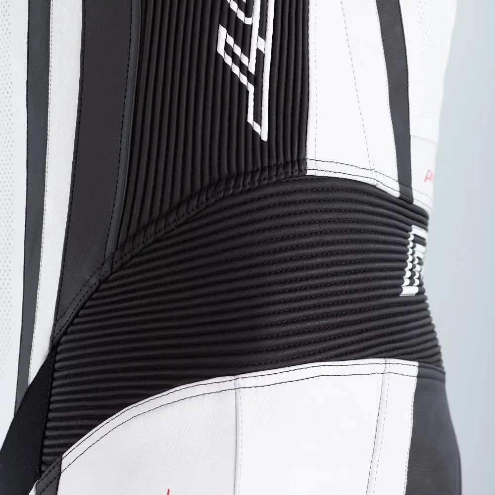 RST Pro Series CE 1-PC Race Suit White/Black