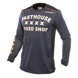 Fasthouse Classic Swift Long Sleeved Jersey Midnight Navy - Image 1