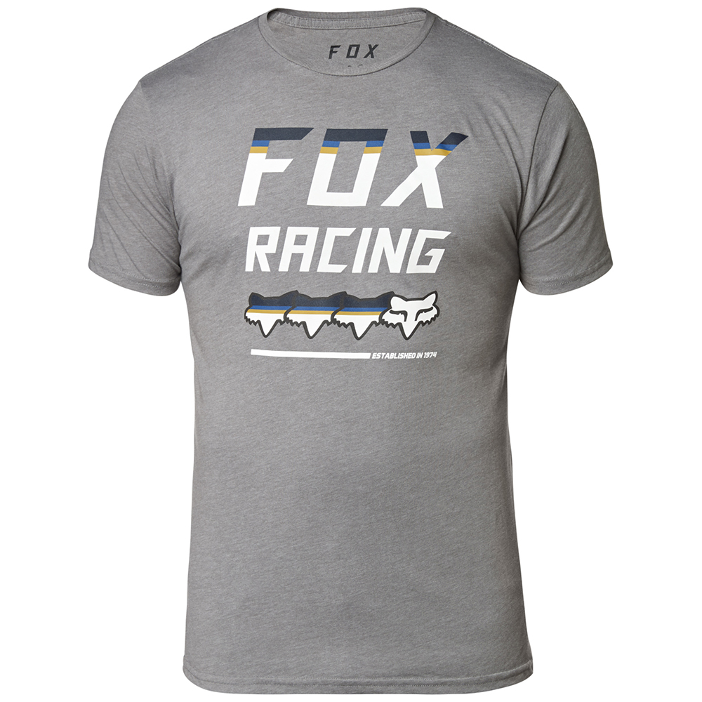 FULL COUNT SS PREMIUM TEE [HEATHER GRAPHITE] XL - Image 1