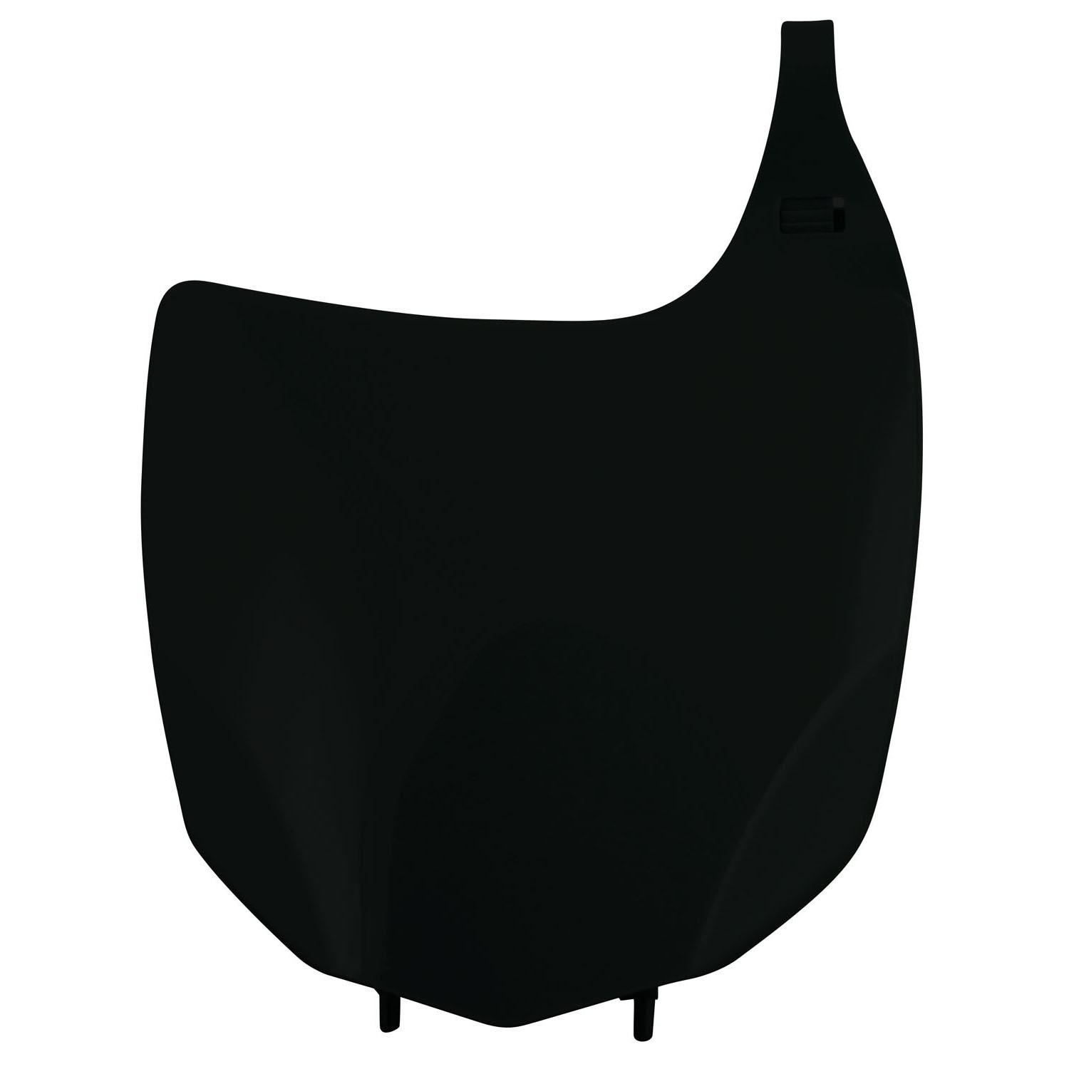 NUMBERPLATE RTECH KX250F KX450F 09-12 BLACK - Image 1