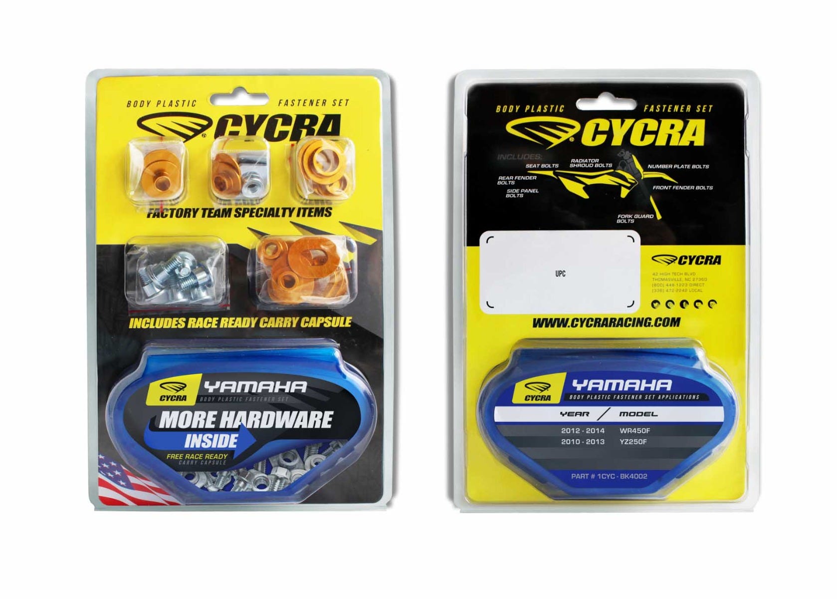CYCRA bolt kit Yamaha 10-13 YZ250F 12-14 WR450F - Image 3