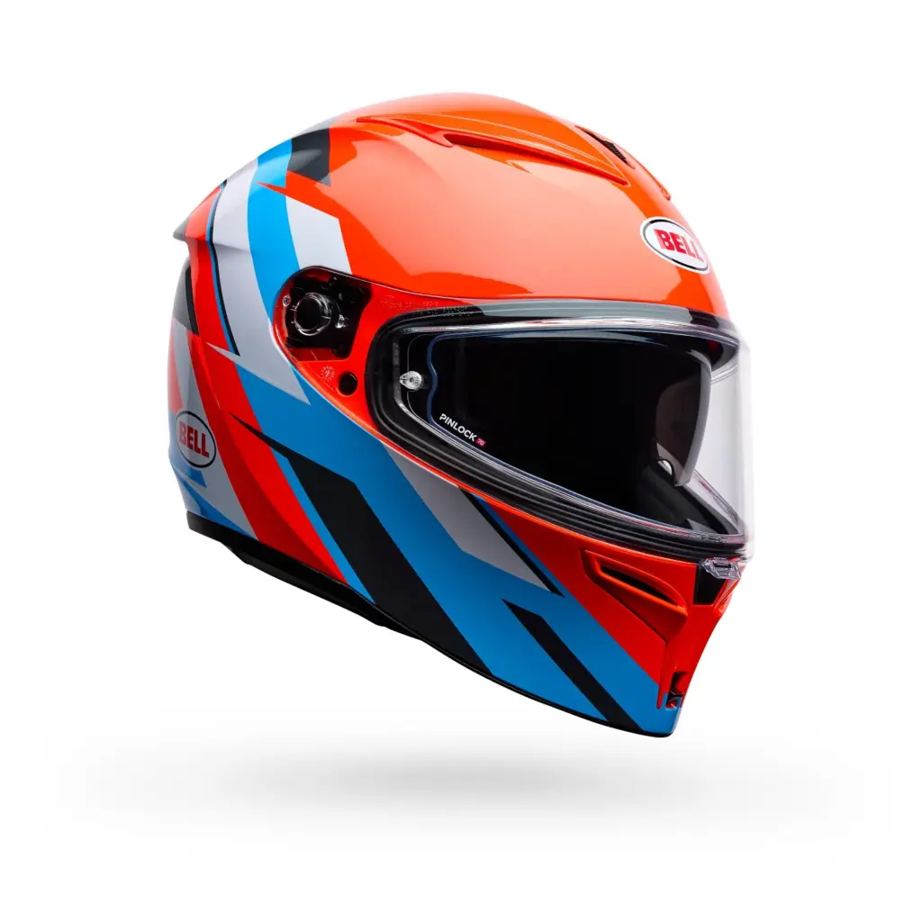 Bell Lithium Nova ECE Road Helmet Orange/Blue