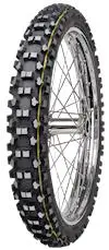 Front Adventure Tyre Mitas C021 Rally  Medium Yellow 90/90-21