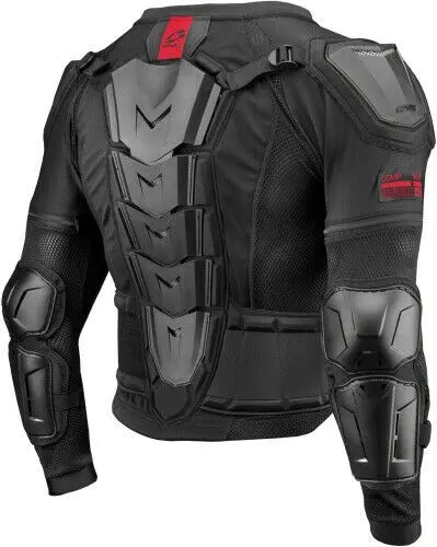 EVS COMP SUIT BLACK/RED YTH LG