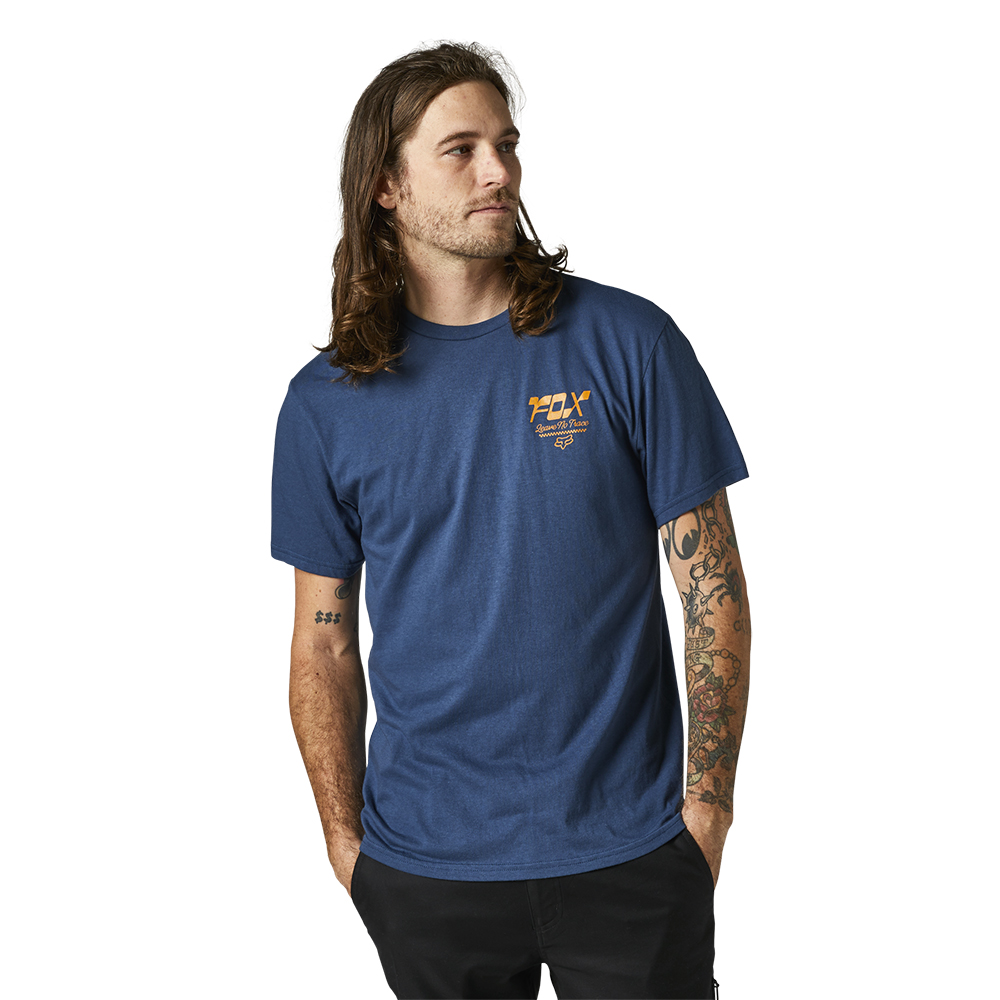 Fox Remastered Tee Dark Indigo - Image 1