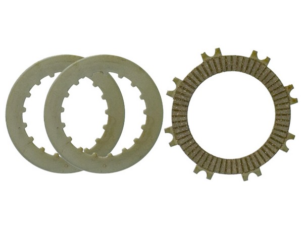 CLUTCH PLATES PSYCHIC HONDA CRF50 04-20 CRF70 04-14 CRF80 04-16 CT70 77-94 XR50R 00-03 XR70 97-03 - Image 1