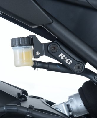 Rear Foot Rest Blanking Plate Pair / Reservoir Holder R & G Racing Yamaha MT-09 - Image 1