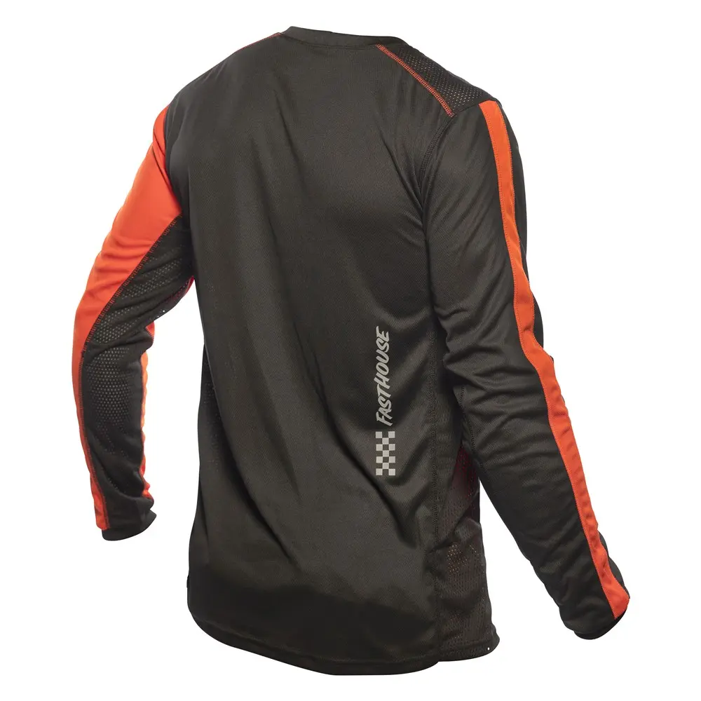 Fasthouse Classic Mercury Long Sleeved Jersey Black/Red