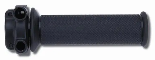 THROTTLE/GRIPS ALU BLACK APRILIA 1000 2 CABLE DESMO