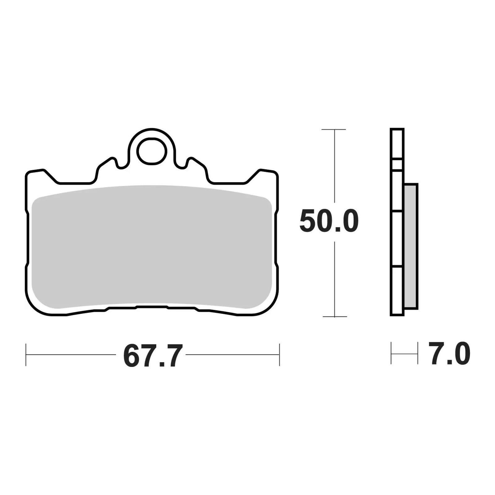 Brembo Brake Pad - Sintered Front - Image 3