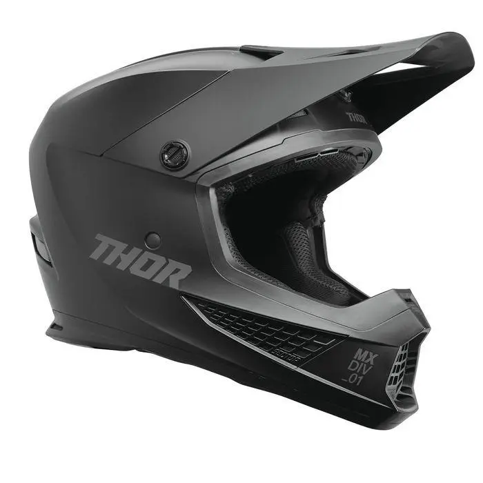 Thor Sector 2 Motocross Helmet Blackout