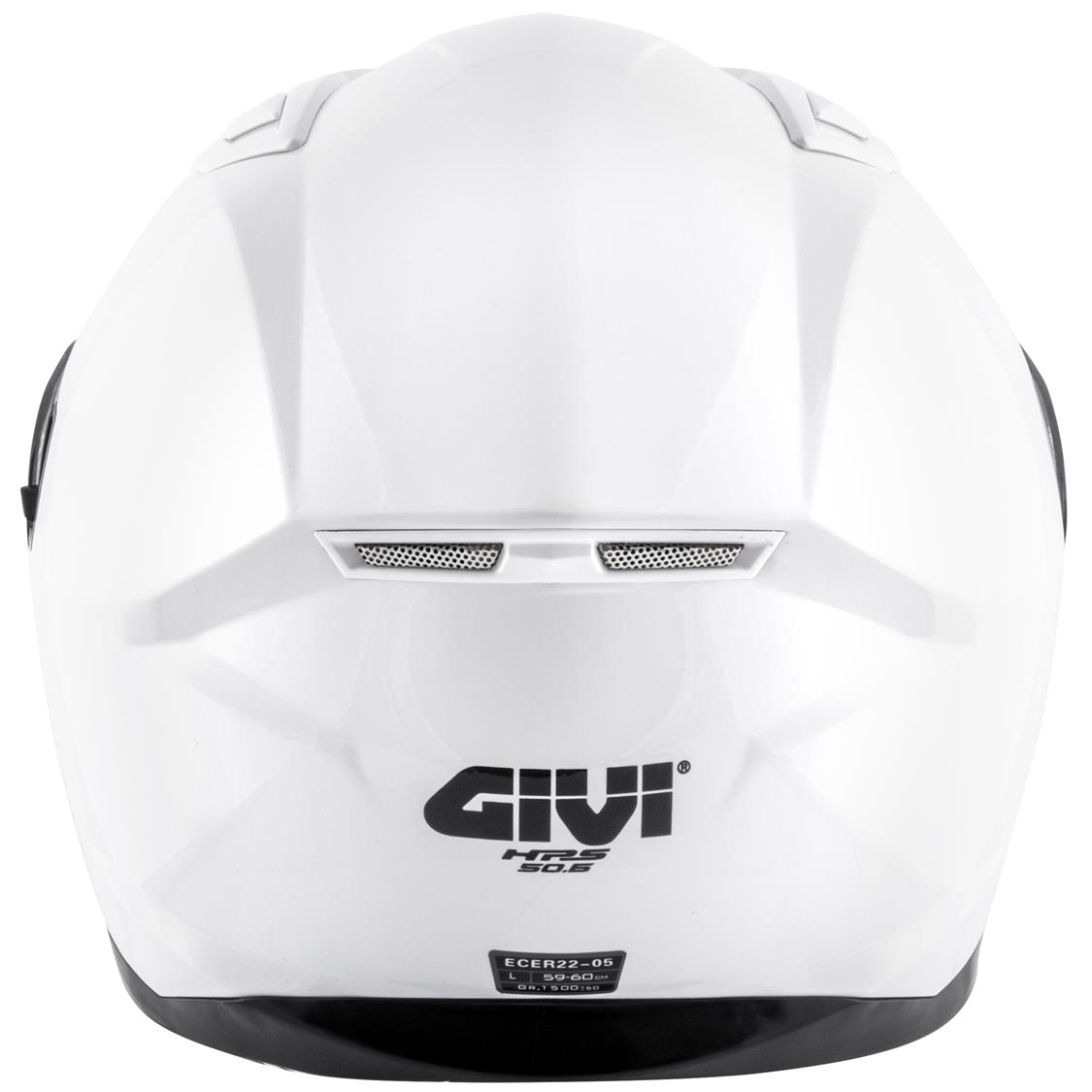 HELMET FULL FACE 50.6 STOCCARDA WHITE 60/LARGE - Image 5