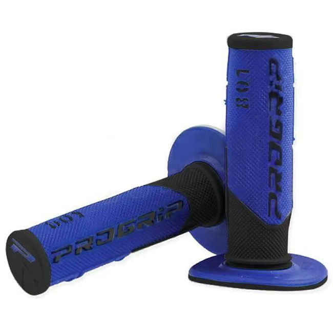 Gel MX grips 115mm Black/Blue Progrip [A] - Image 1