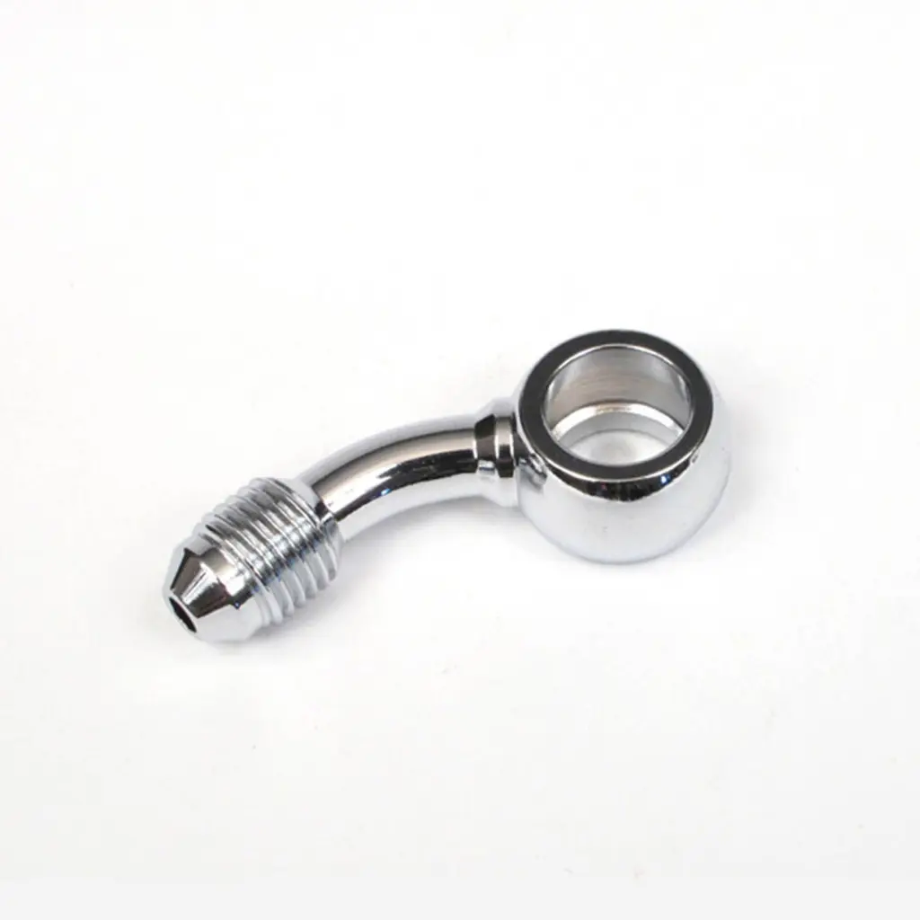 WHITES BRAKE - 10mm BANJO - 45Deg@90 - CHR STEEL