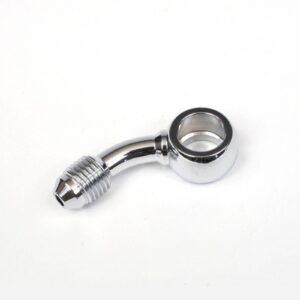 WHITES BRAKE - 10mm BANJO - 45Deg@90 - CHR STEEL - Image 1