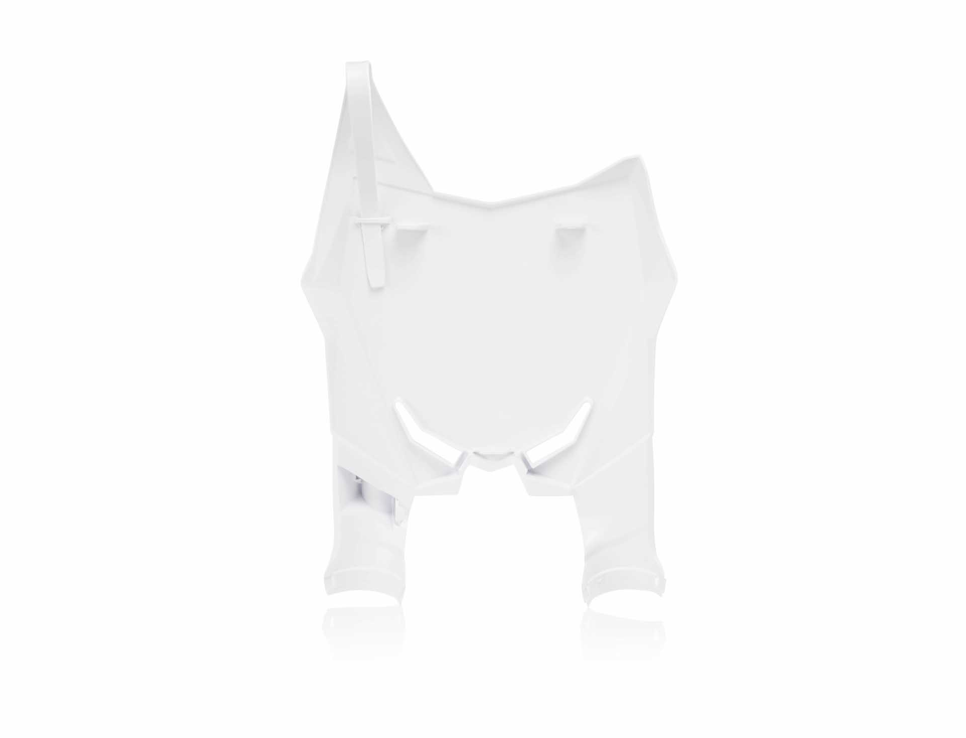 2018 SUZUKI RMZ450 STADIUM PLATE  WHT - Image 1