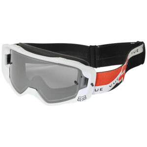 Fox Vue Dvide SPark Motocross Goggles Black/White/Orange - Image 1