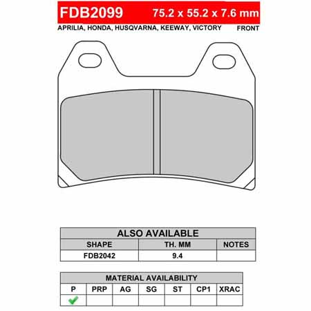 FERODO BRAKE BPADS - Image 2