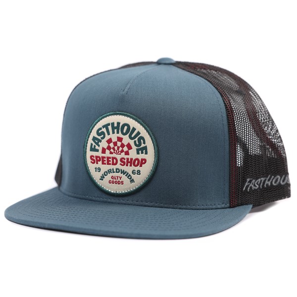 Fasthouse Deco Hat Slate -  Oversized - Image 1