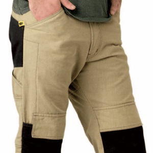Riding Jeans Draggin Tradie Khaki - Image 1
