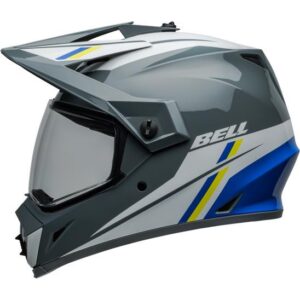 Bell MX-9 Mips Alpine Adventure Helmet Grey/Blue - Image 1